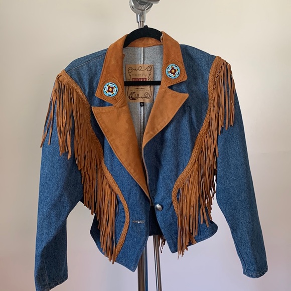 Boho Fringe Jacket main image 0